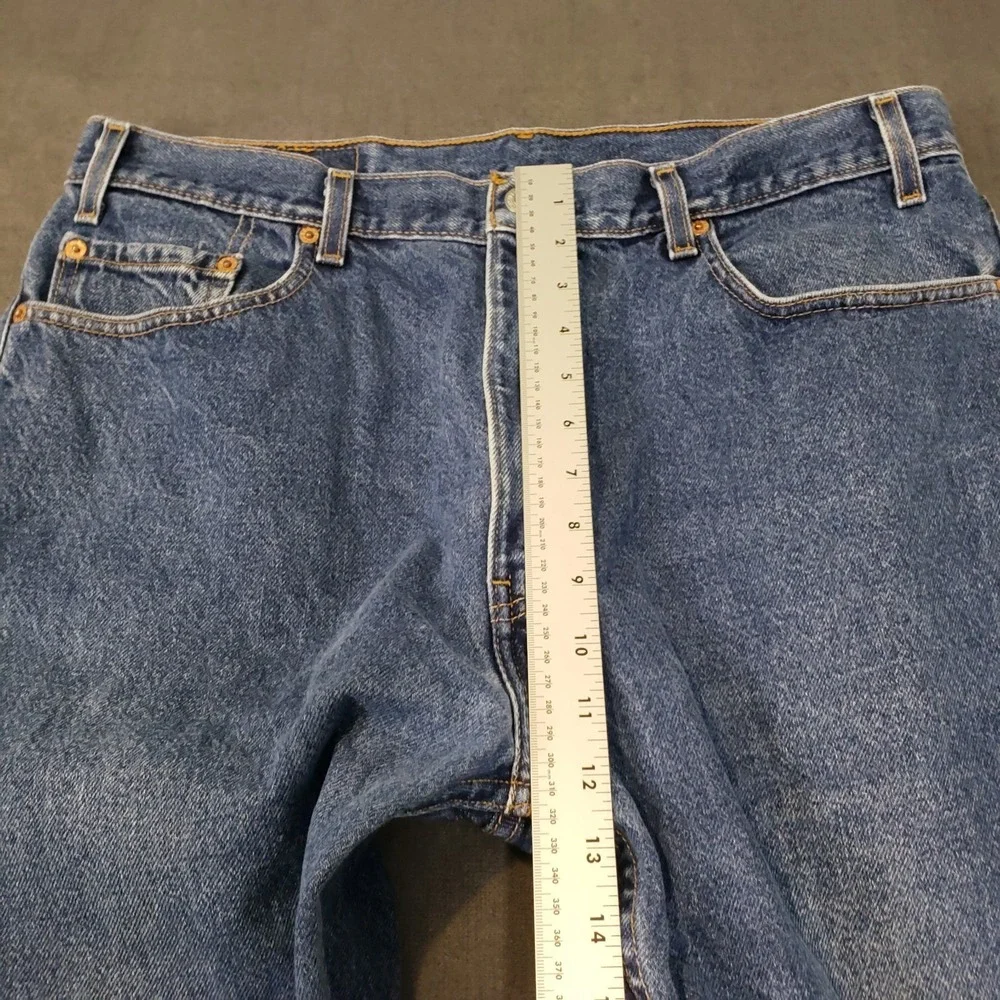 Levis 505 Jeans Mens Size 36x23 Hemmed Red Tab‎ Short